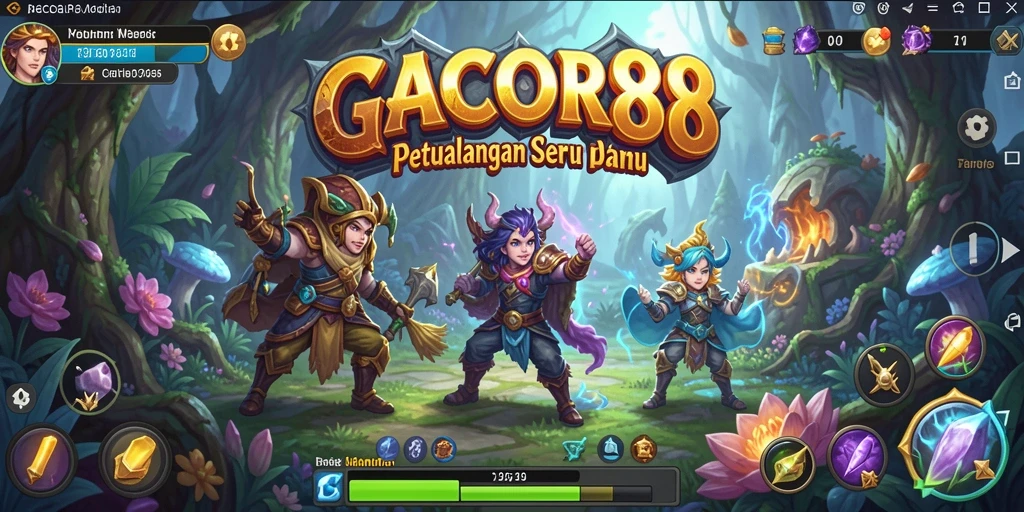 Tampilan gameplay GACOR88 yang memukau dan seru.