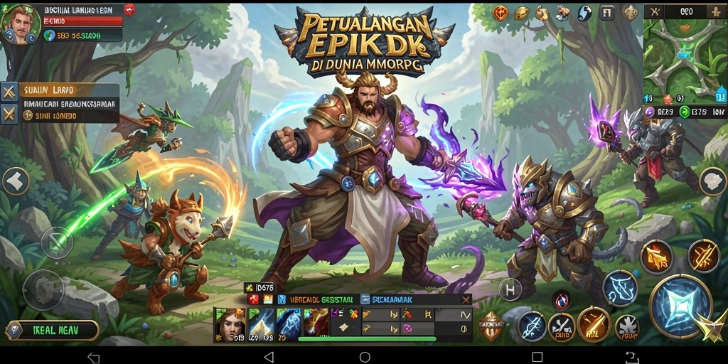 Gameplay seru dengan pertarungan melawan monster epik di ID678.