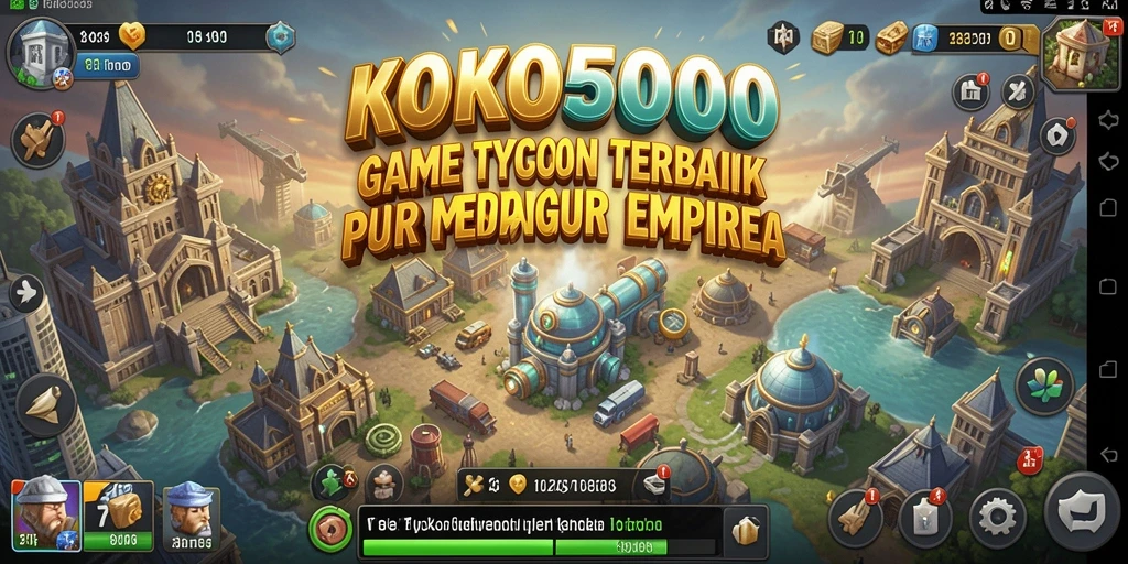 Tampilan screenshot KOKO5000 yang menampilkan gameplay Tycoon yang seru.
