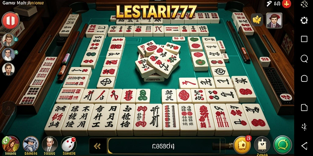 Tampilan gameplay menarik dari LESTARI777 yang penuh warna dan seru.