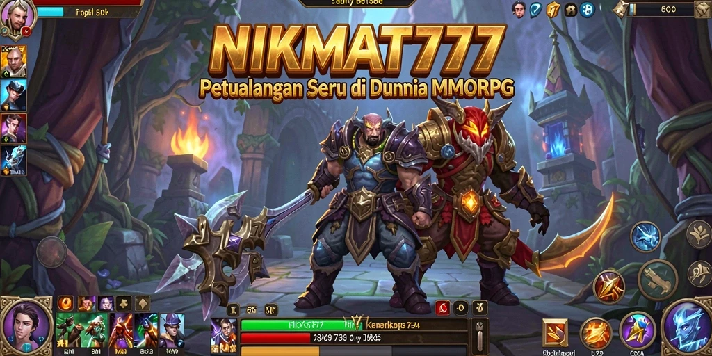 Tangkapan layar menampilkan pertarungan seru di <strong>NIKMAT777</strong> dengan grafis menakjubkan.