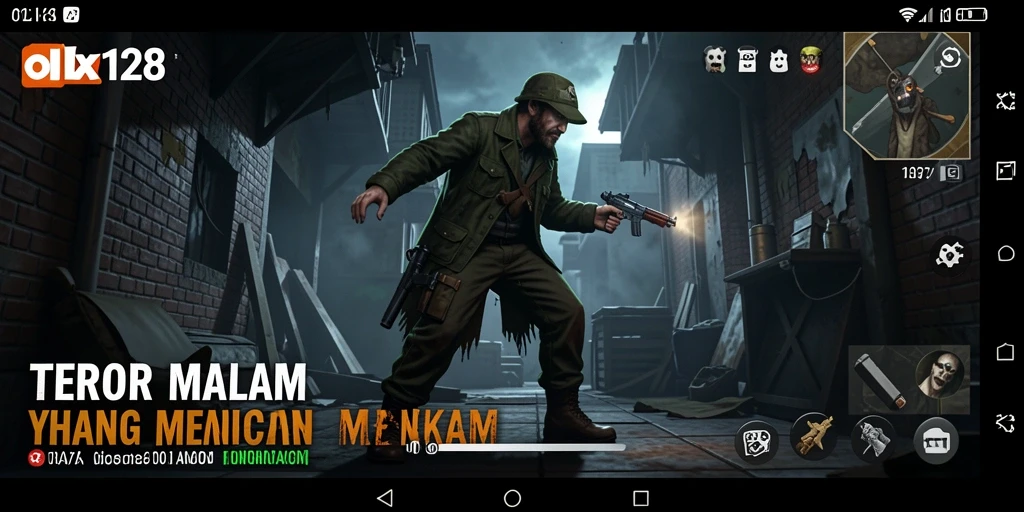 Gameplay menyeramkan dengan suasana mencekam di OLX128.