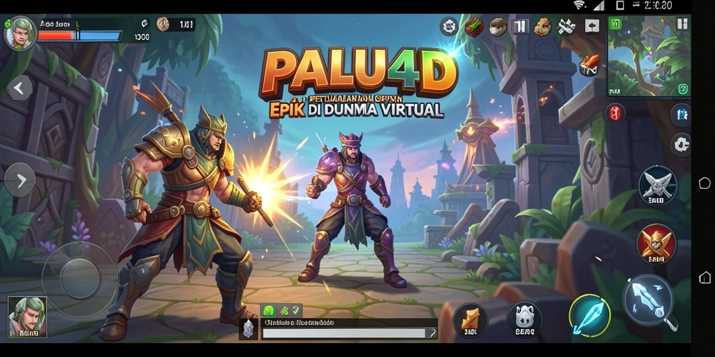 Tampilan screenshot gameplay PALU4D yang menampilkan aksi petualangan seru.