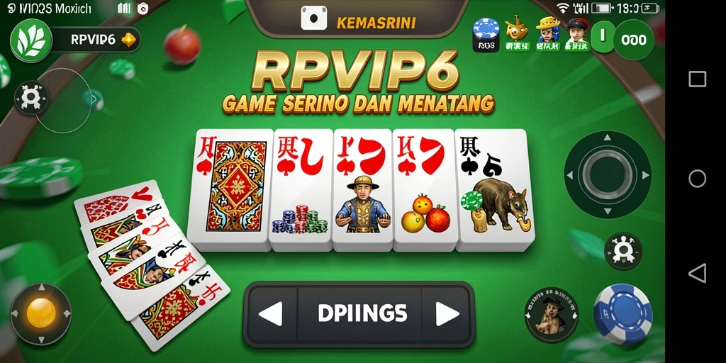 Tampilan gameplay menarik di RPVIP6 dengan efek visual yang memukau.