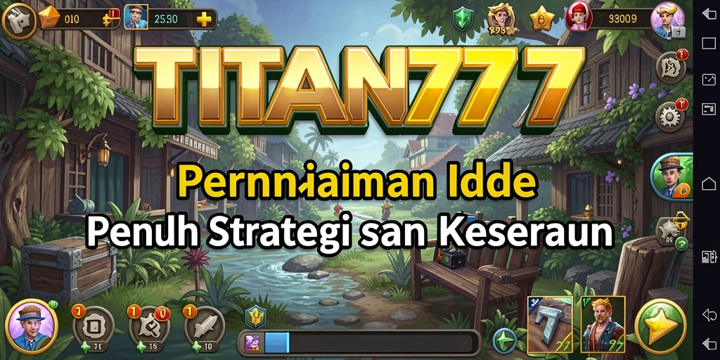 Tampilan gameplay menarik dari TITAN777 dalam mode Idle.