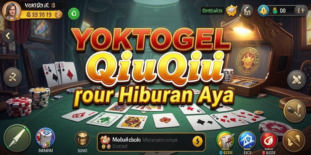 Gameplay YOKTOGEL yang seru dan interaktif dalam permainan QiuQiu.